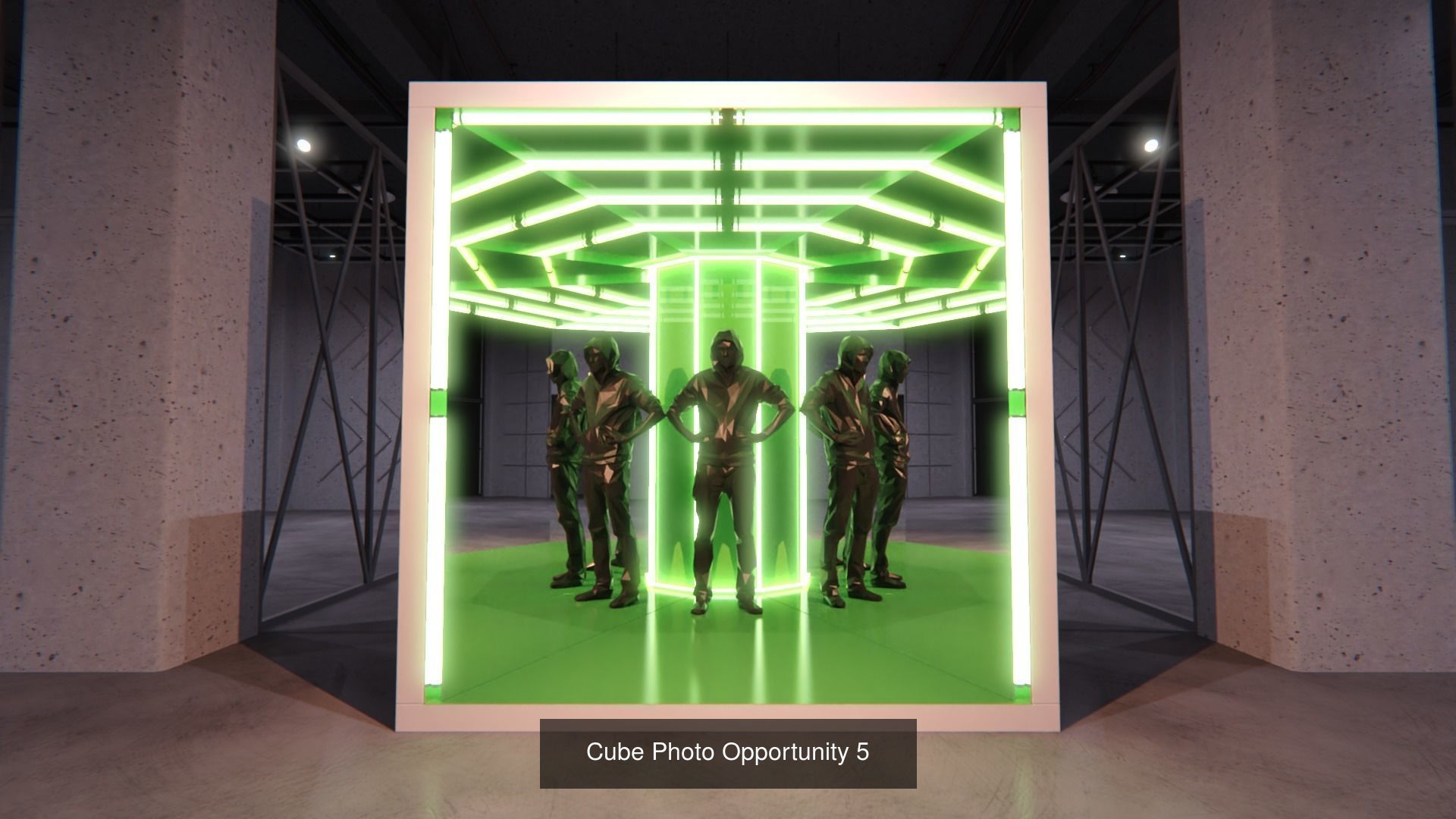 Cube Photo Opportunities - 5 Pack 3D Model Collection_5