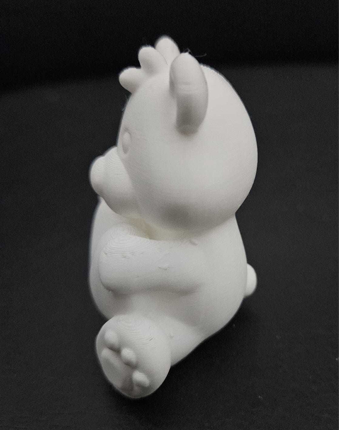 Cute Bear Heart 3D print model_7