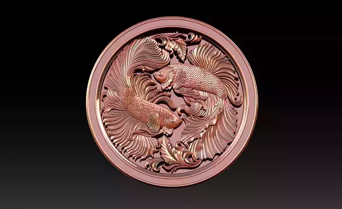 Beta Fish CNC Relief Model 