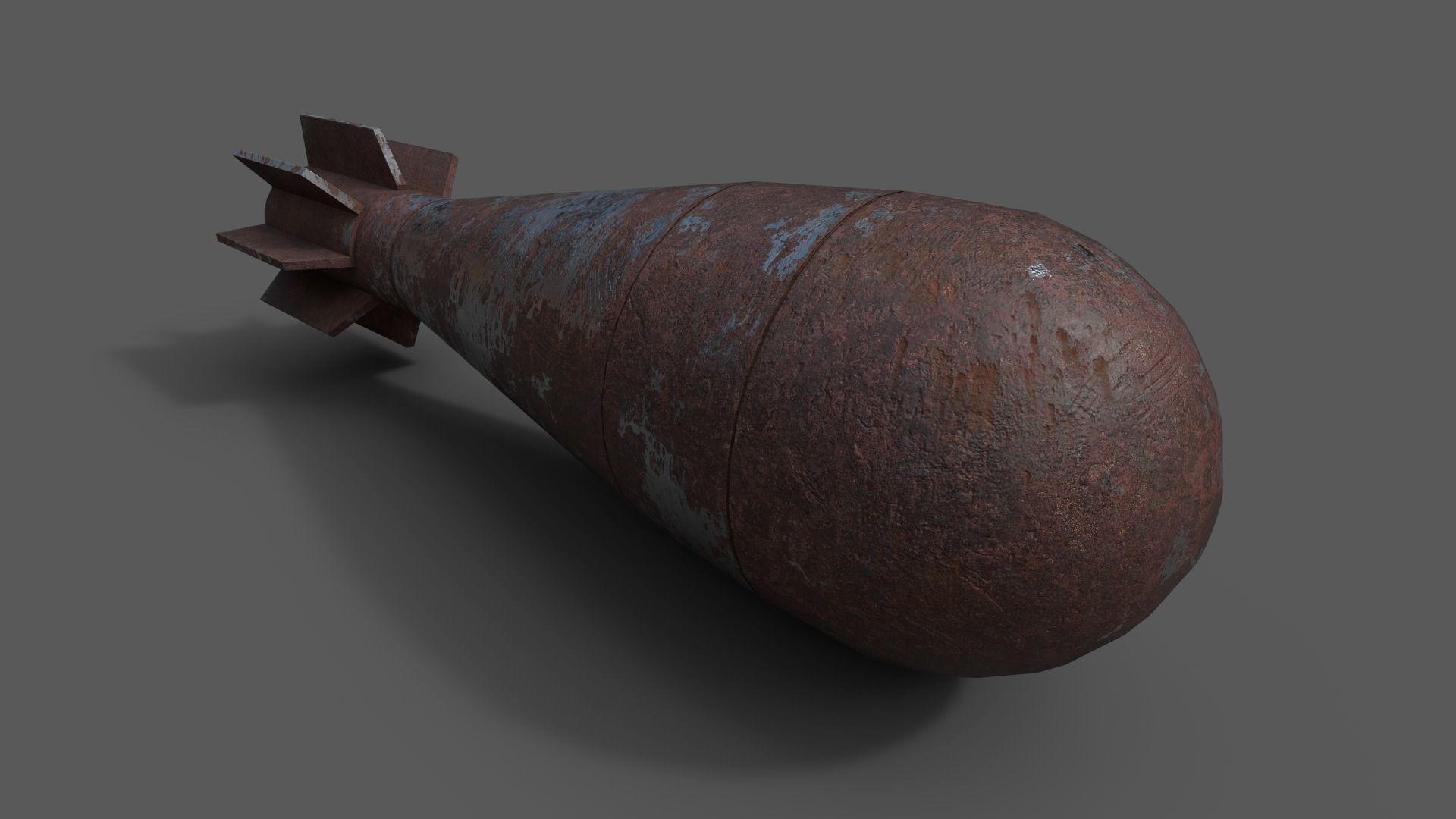 Mortar Projectile 60mm M69 3D Model Collection_26