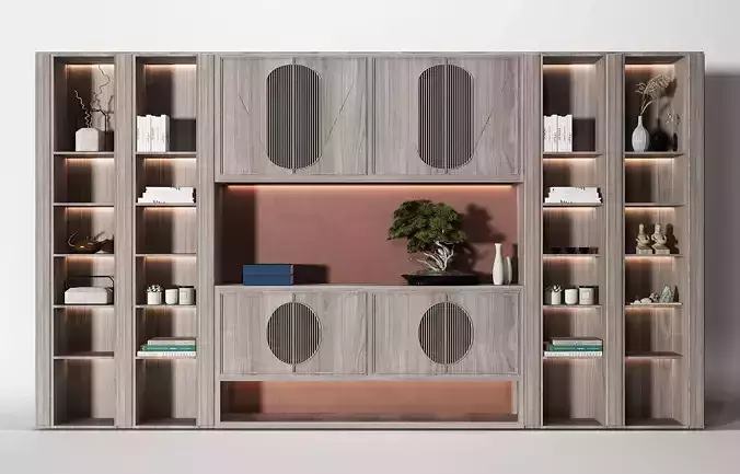 Chinese decorative style New cabinet