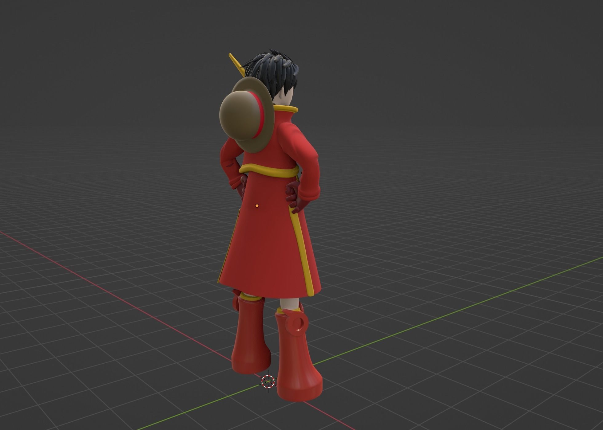 Luffy Egghead - One Piece 3D model_7