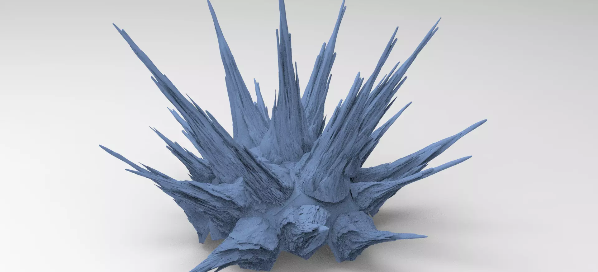 Dodecahedron Mountain wall mount  3D model_0