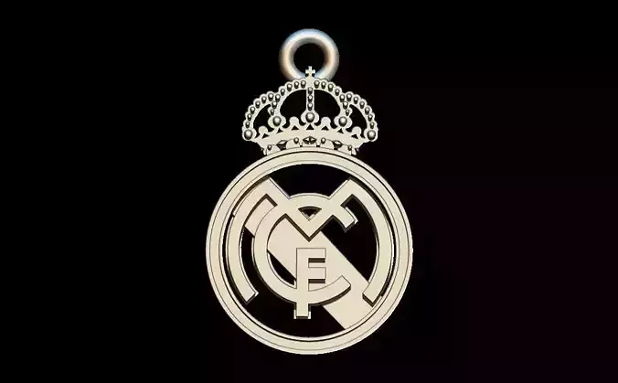 Real Madrid pendant 3D print model
