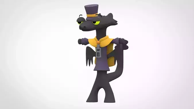 Hat Kid Toothless Smug Dancin 3D model