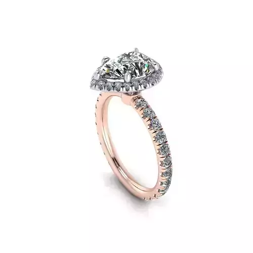 Side-stone Diamond Ring R30