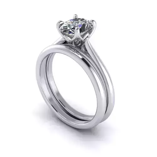 Matching Diamond Wedding Ring R3