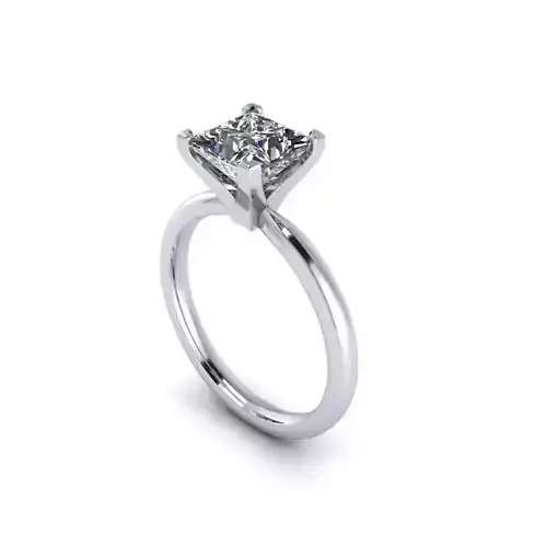 Solitaire Women Diamond Wedding Ring R24