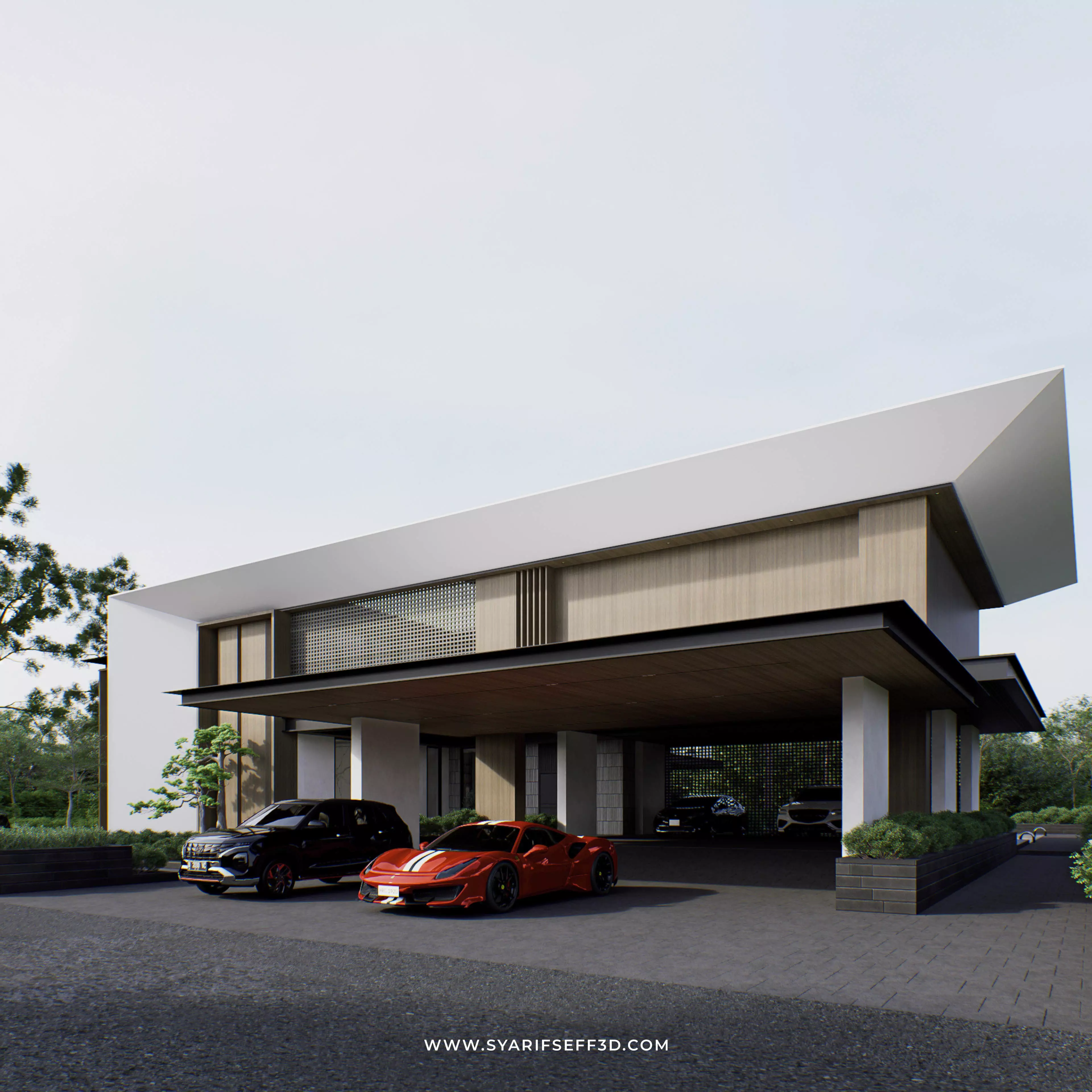 Modern House Design - Lavish Casa 3D model_0