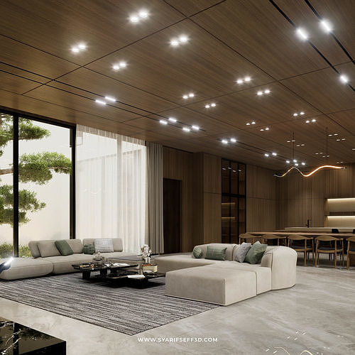 Modern House Design - Lavish Casa 3D model 4