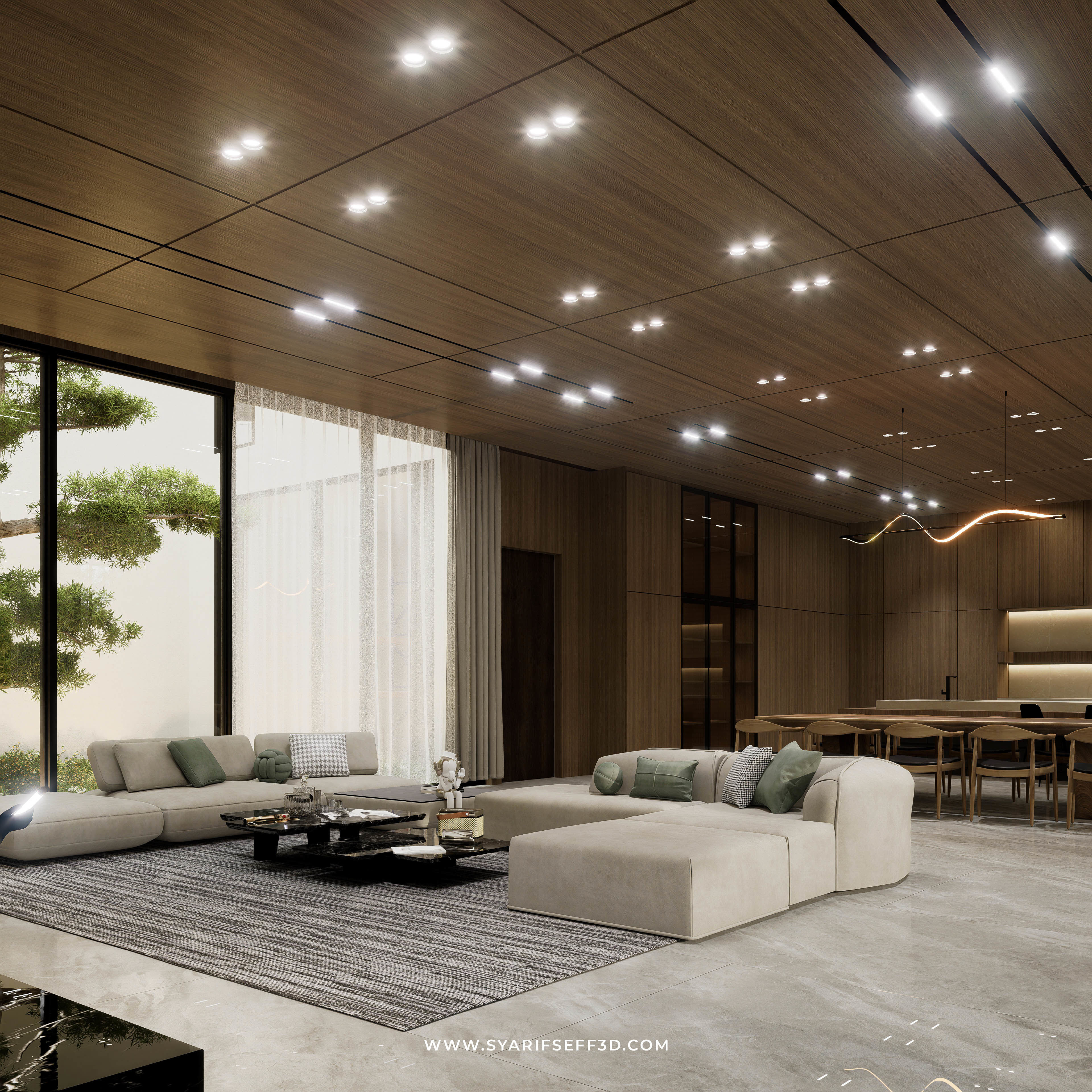 Modern House Design - Lavish Casa 3D model_4