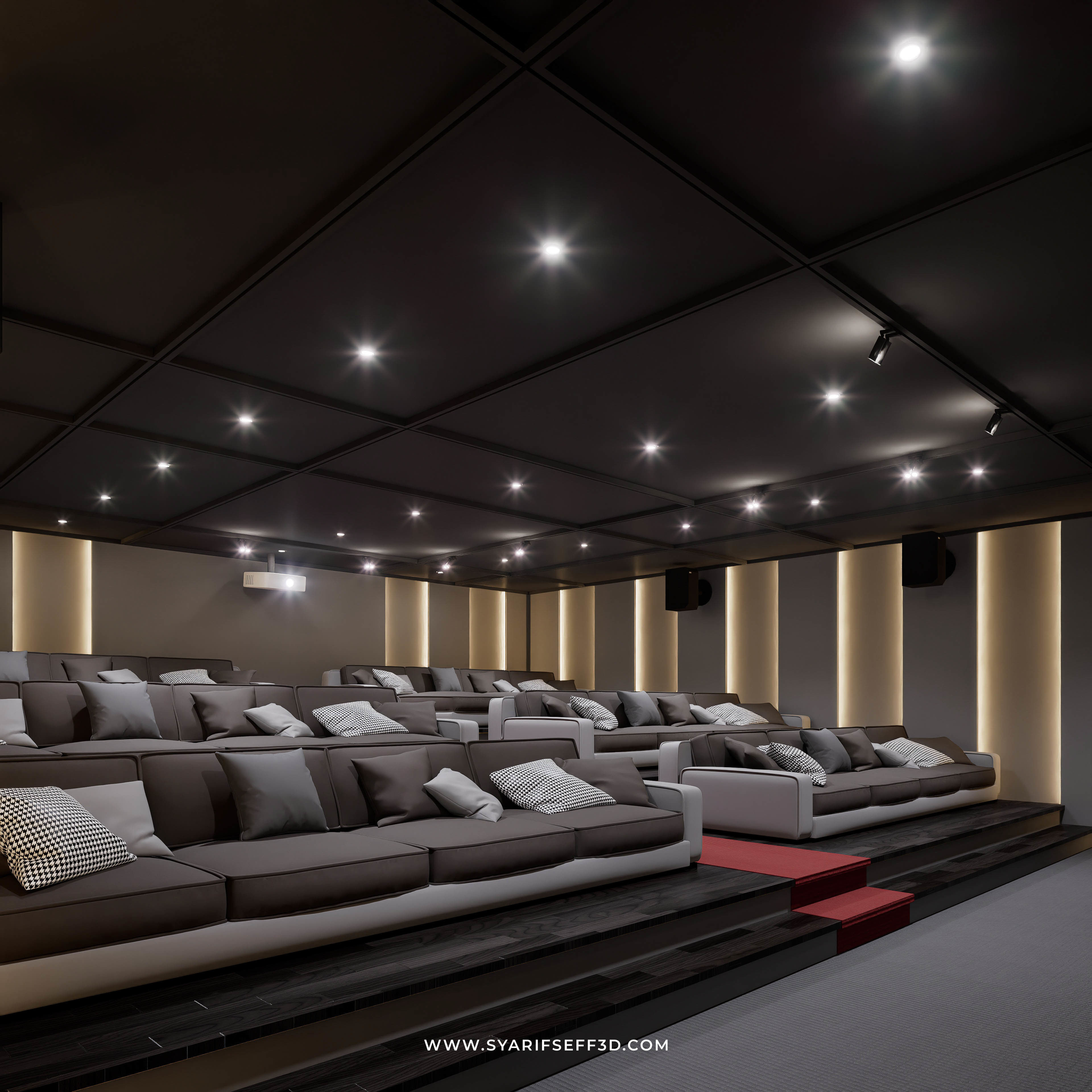 Modern House Design - Lavish Casa 3D model_7