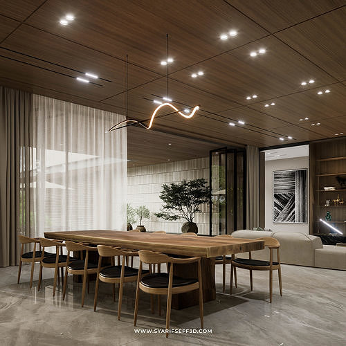 Modern House Design - Lavish Casa 3D model 5