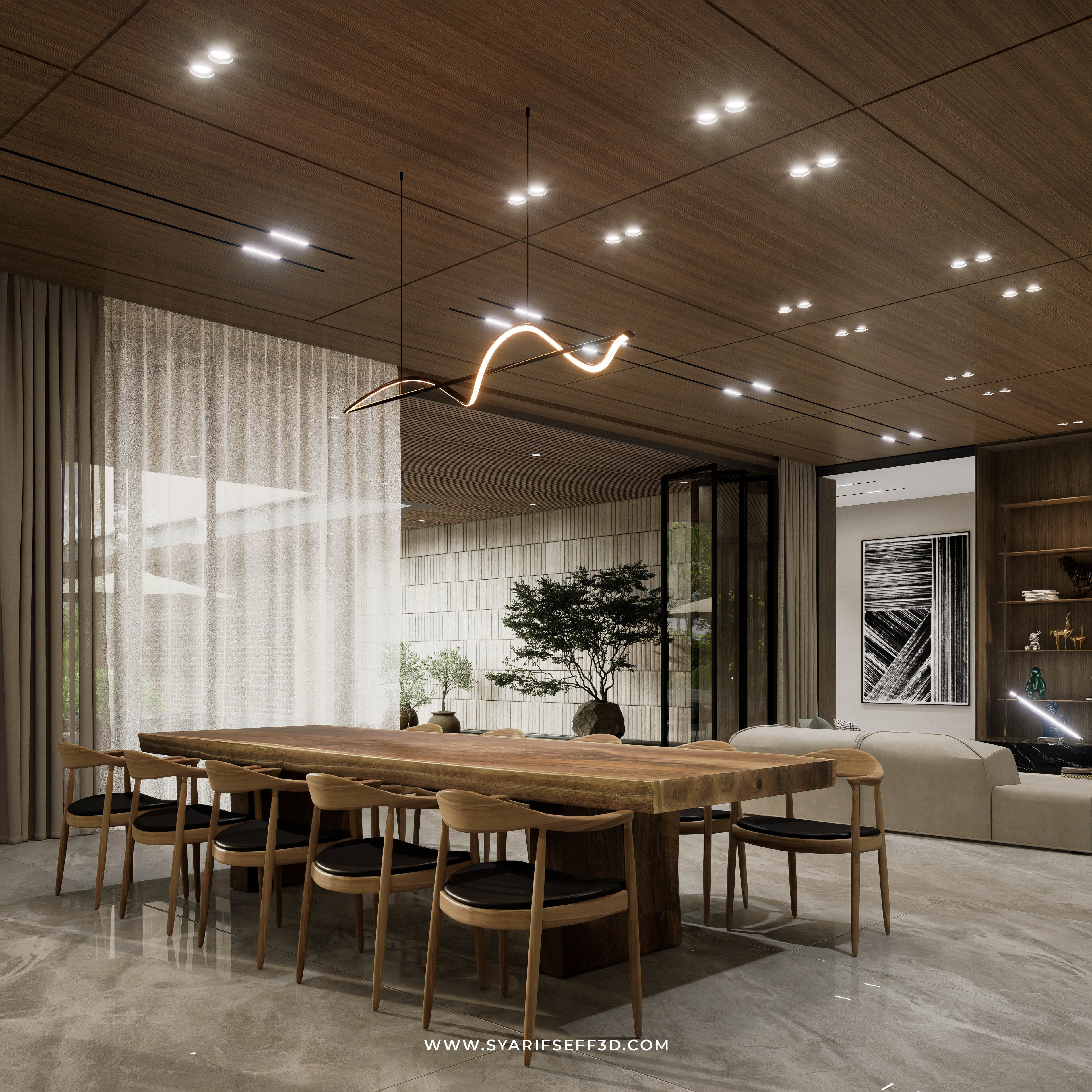 Modern House Design - Lavish Casa 3D model_5