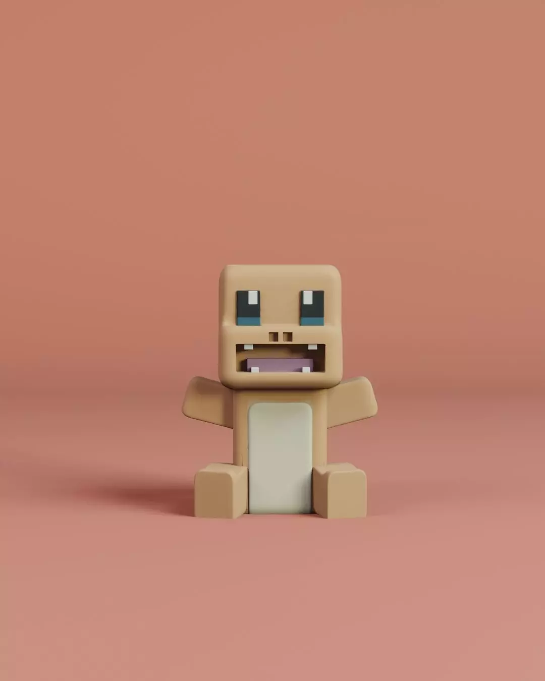 Charmander Pokemon Quest 3D print model_0