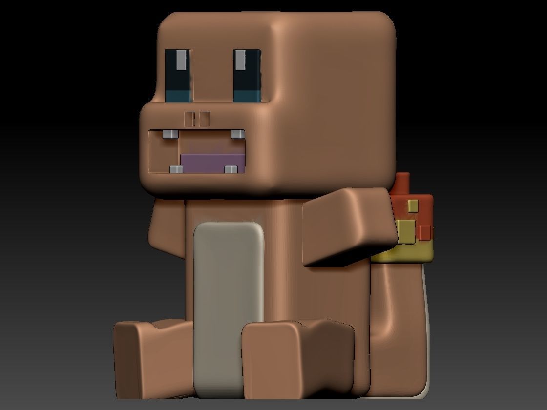 Charmander Pokemon Quest 3D print model_3