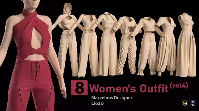 8 Womens Outfit -vol4