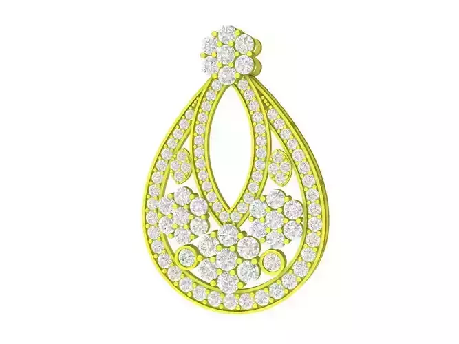 A7769 Luxury Korean Diamond Women Pendant