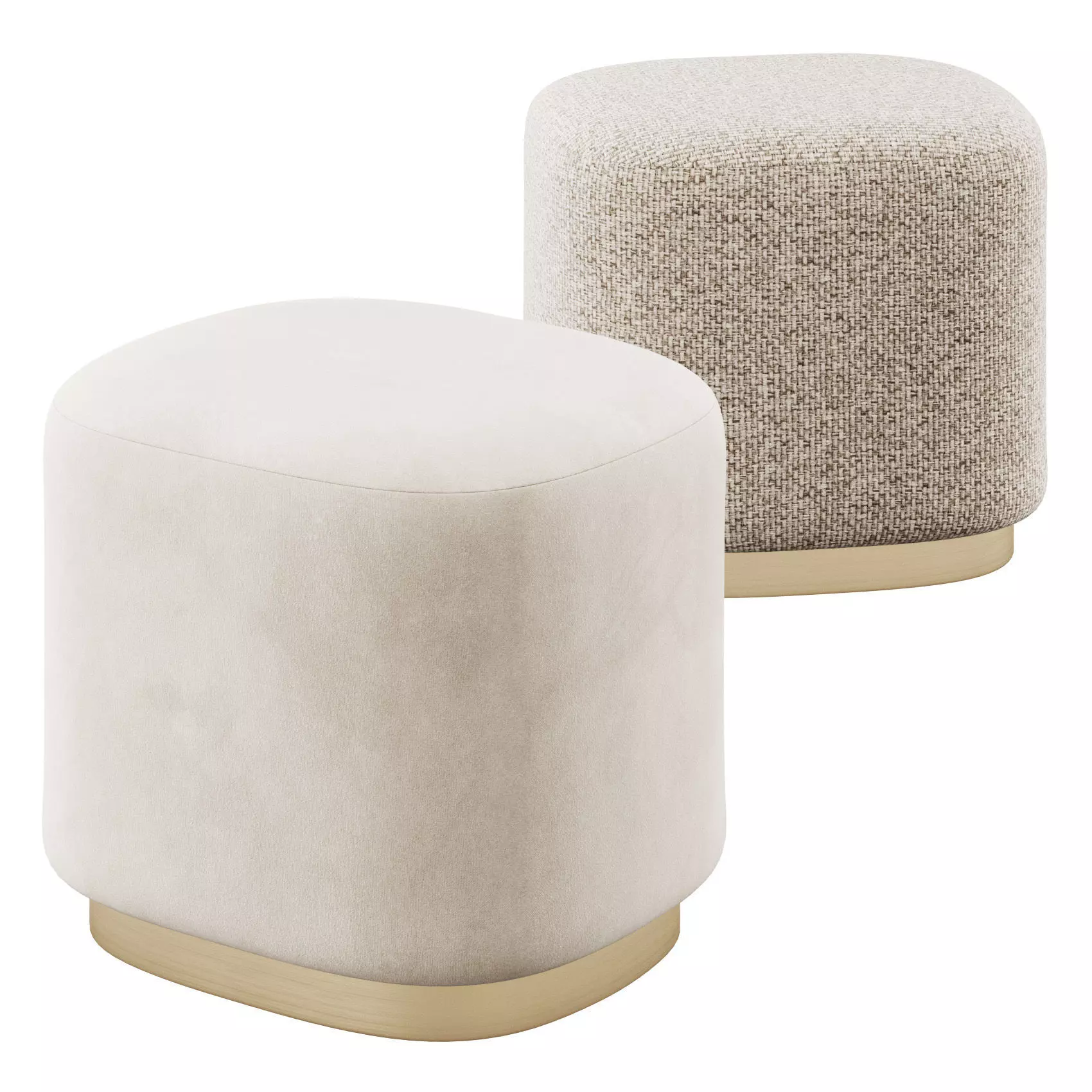 Ciro Pouf by UNO Contract 3D model