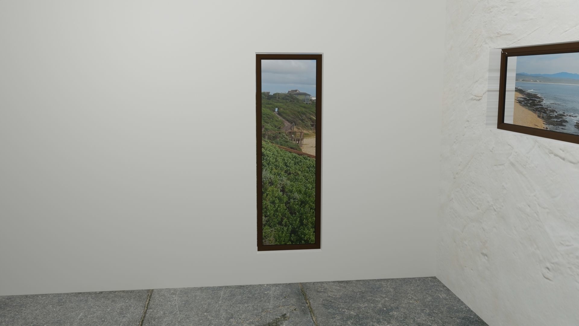 ALUMINUM WINDOW PS186 Free 3D model_1