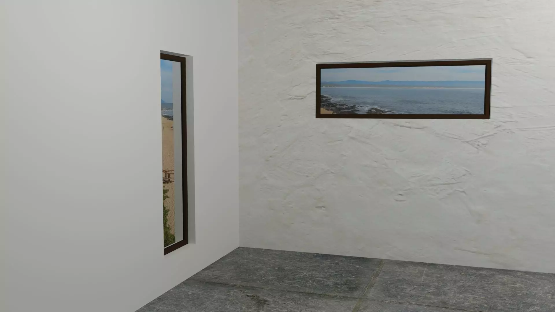 ALUMINUM WINDOW PS186 Free 3D model_0