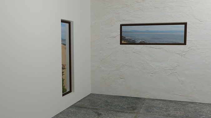 ALUMINUM WINDOW PS186 Free 3D model