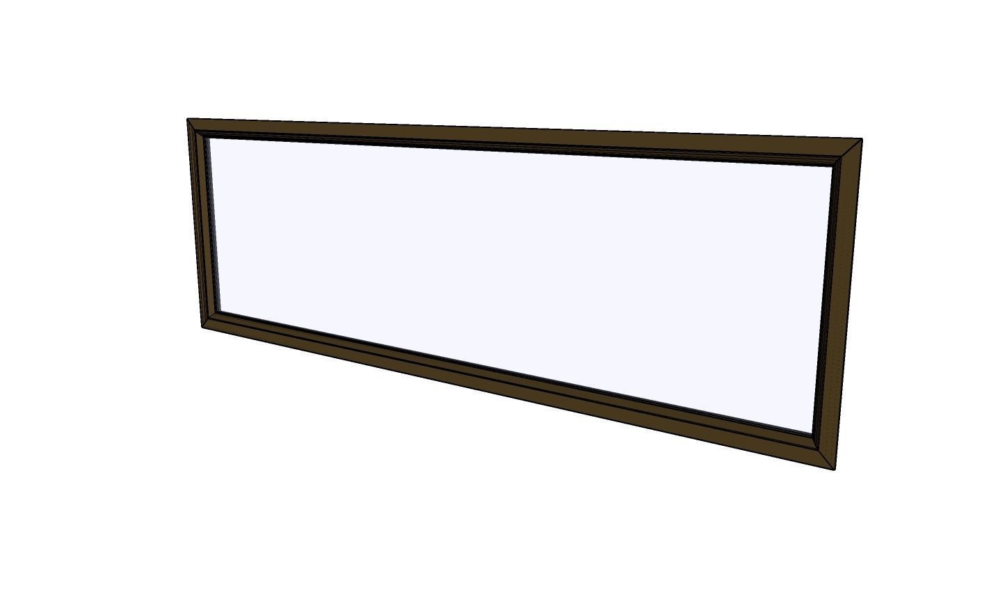 ALUMINUM WINDOW PS186 Free 3D model_7