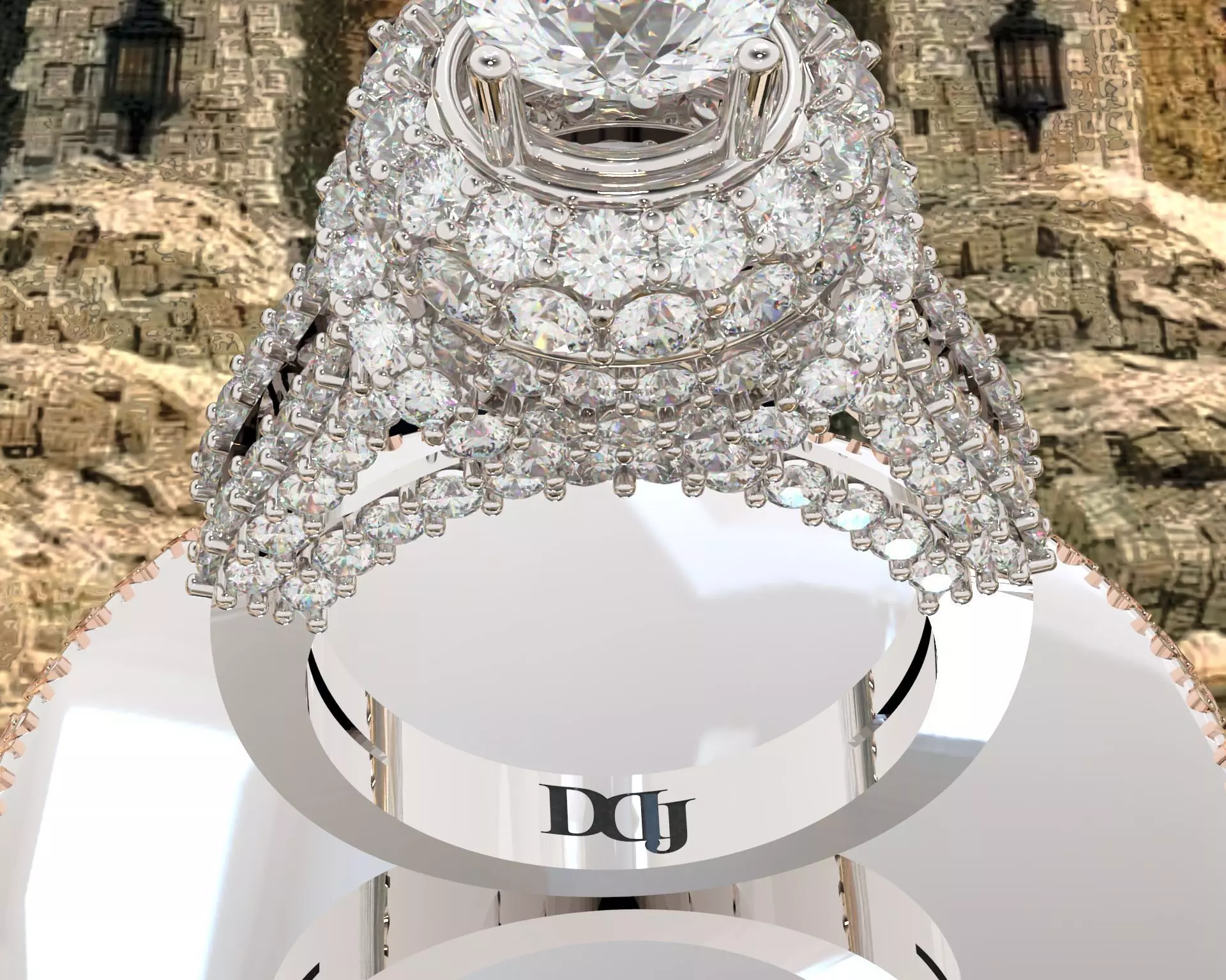 WomenRing 3D print model