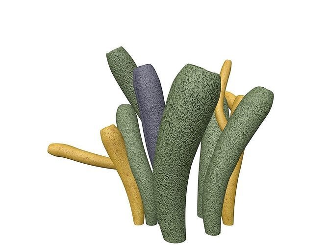 Tube Sponge - 04 - 3D model