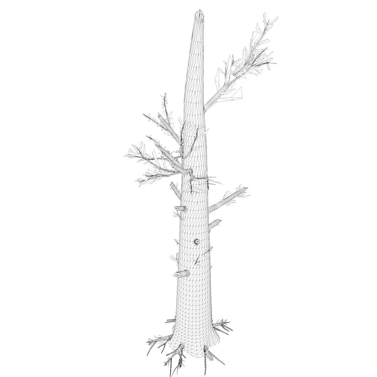 Burnt Tree - 01 - 3D model_2