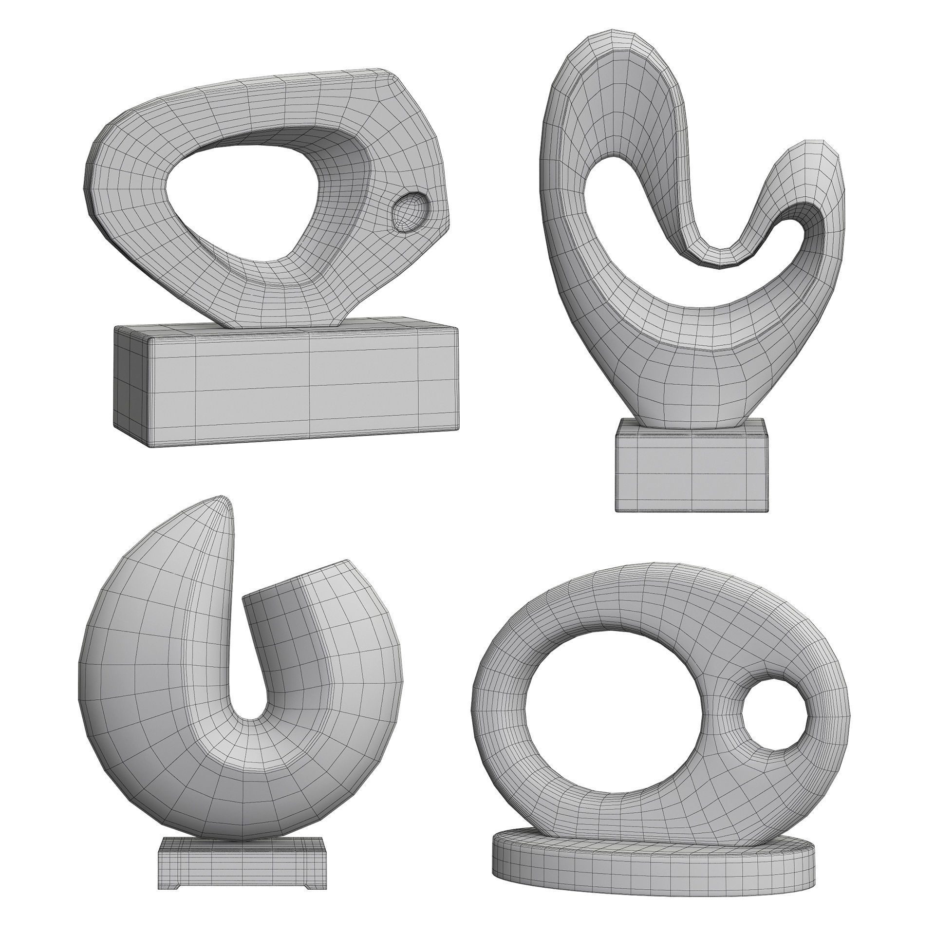 Sculptures 54 3D model_6