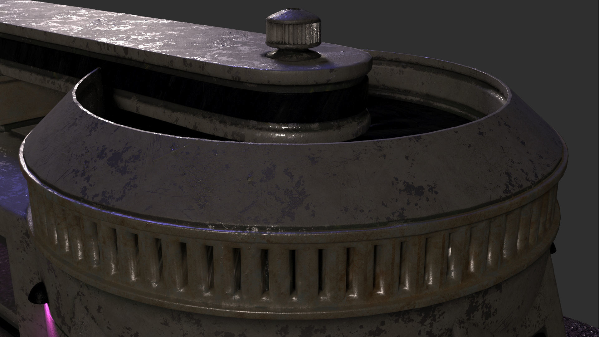 Blade Runner Sci-Fi Building Low-poly 3D model_8