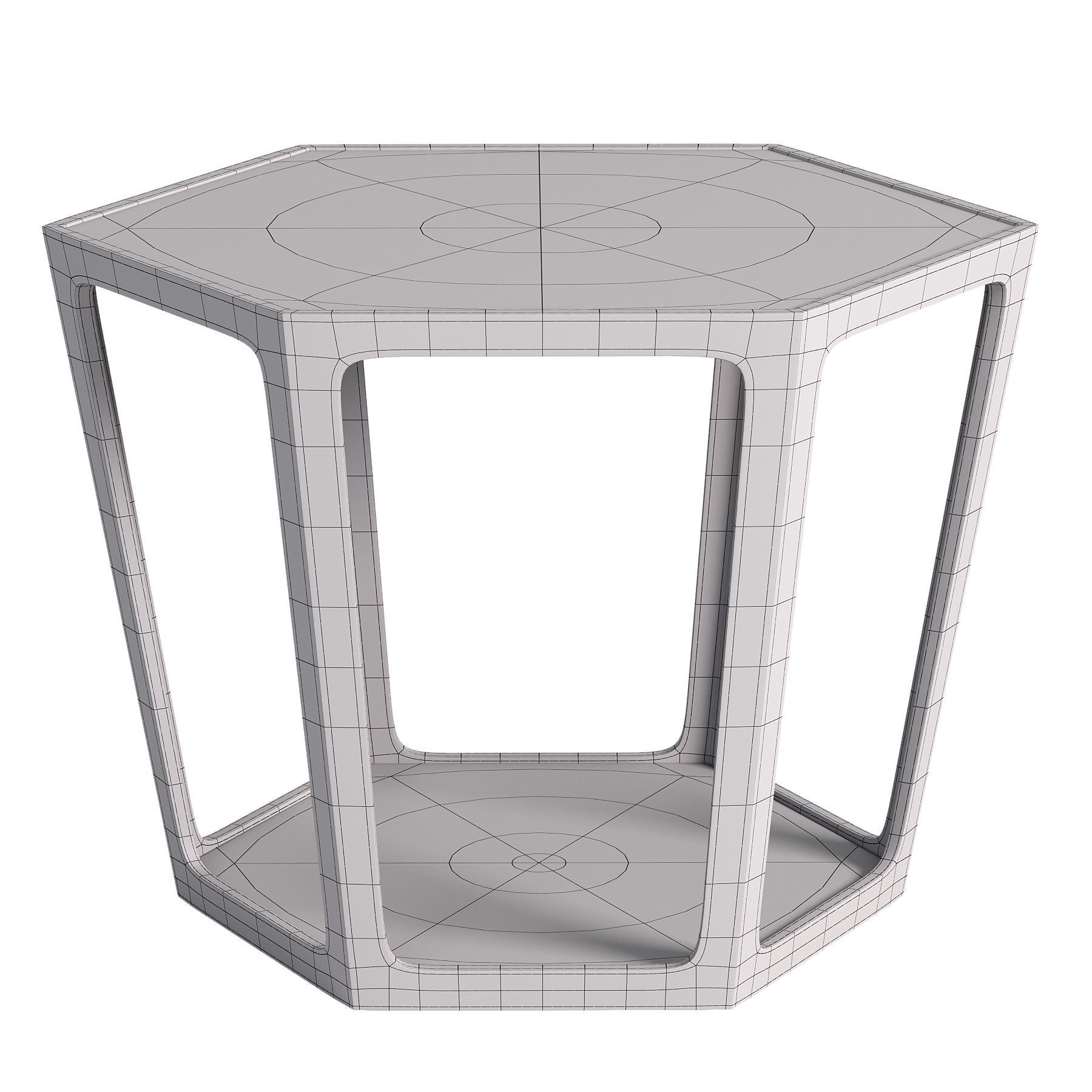 Coffee Table Amadeo 3D model_3