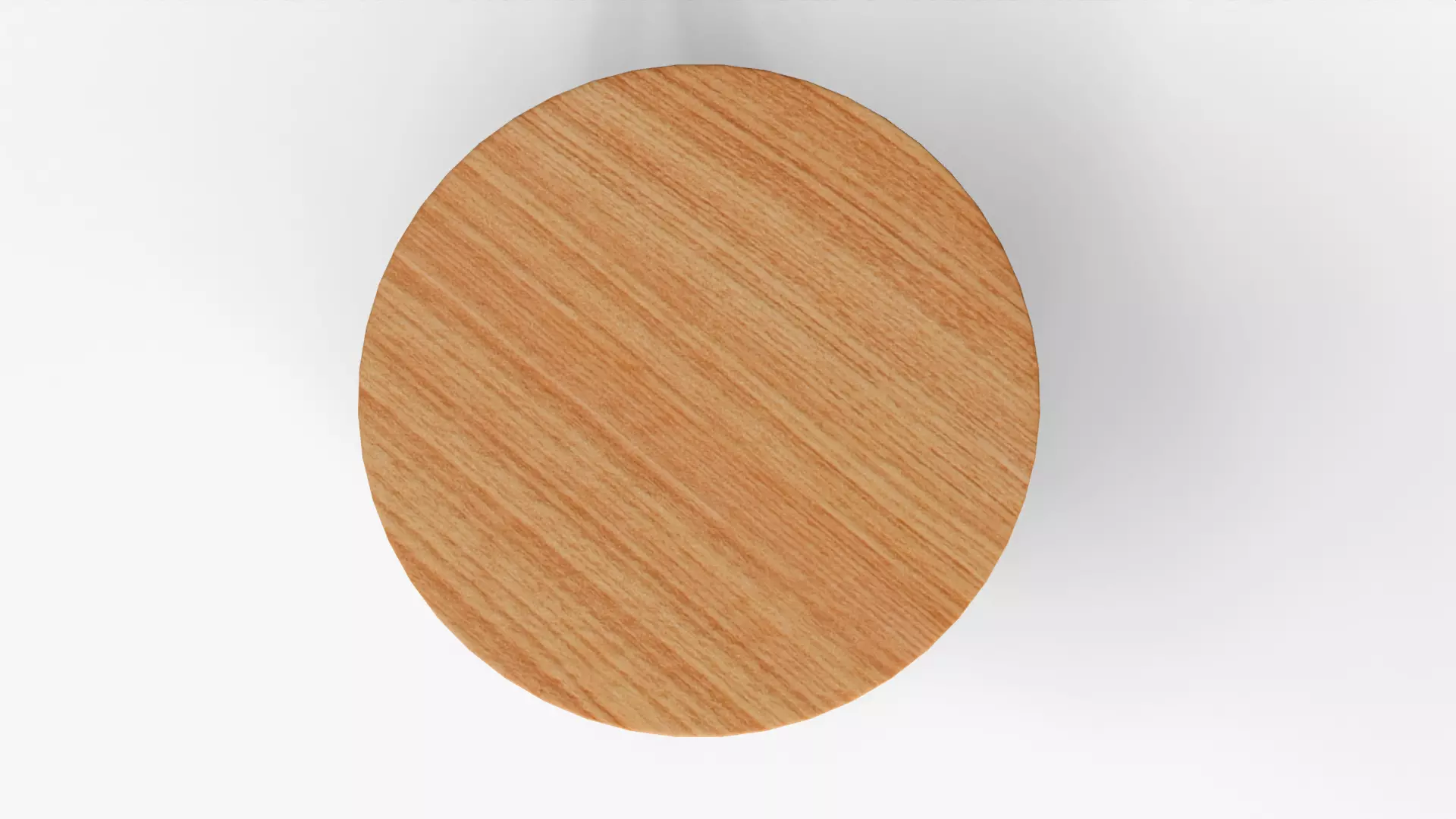 Round Dining Table - Mid Low Poly Low-poly 3D model_6