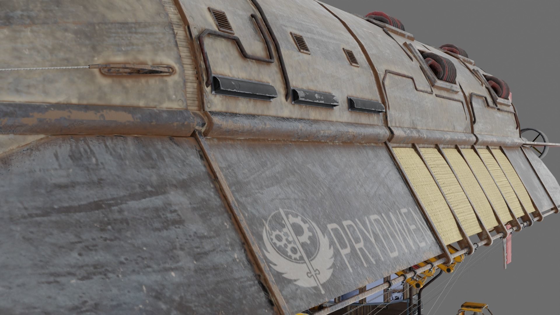The Prydwen 3D model_4