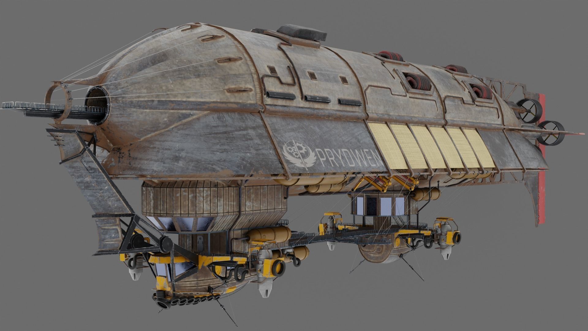 The Prydwen 3D model | CGTrader