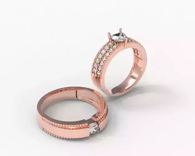 Luxury wedding ring w3