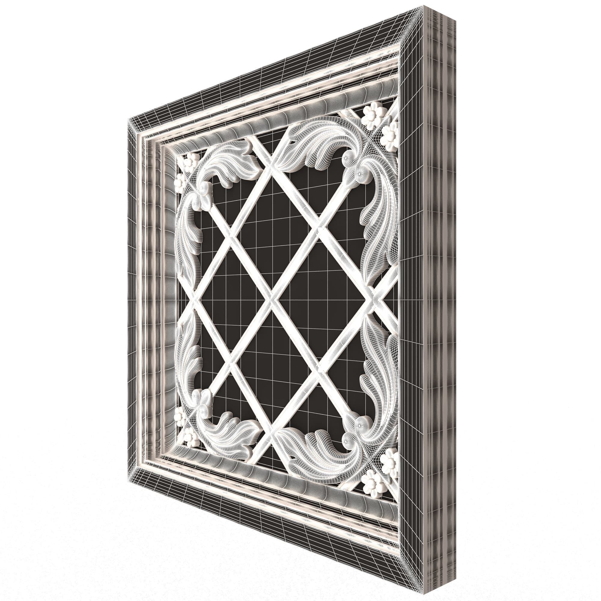 Collection of Ceiling Tiles 02 Low-poly 3D model_69