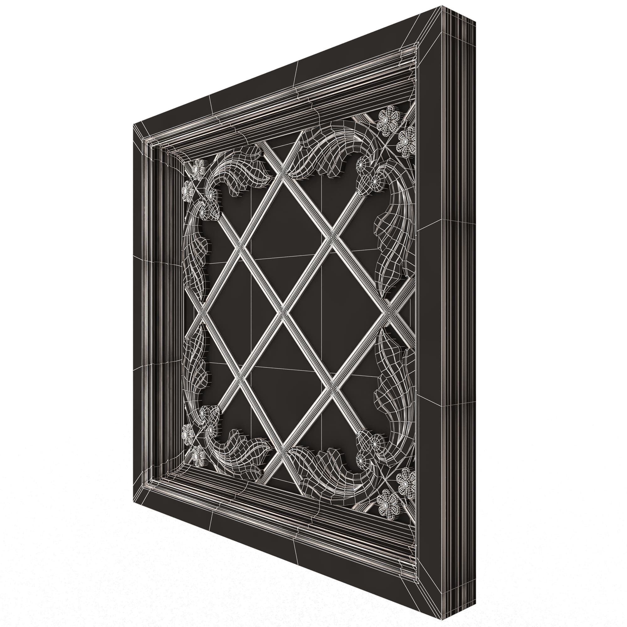 Collection of Ceiling Tiles 02 Low-poly 3D model_105