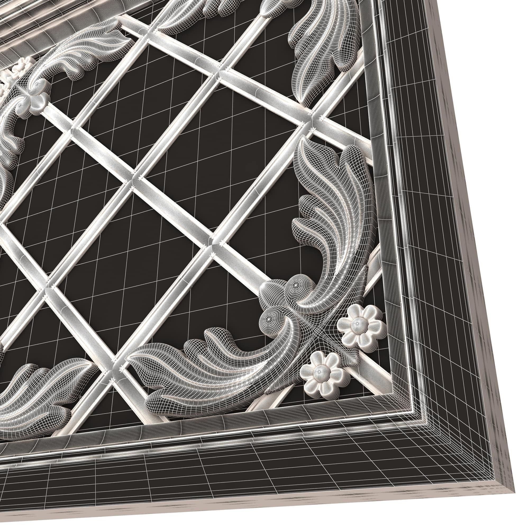 Collection of Ceiling Tiles 02 Low-poly 3D model_71