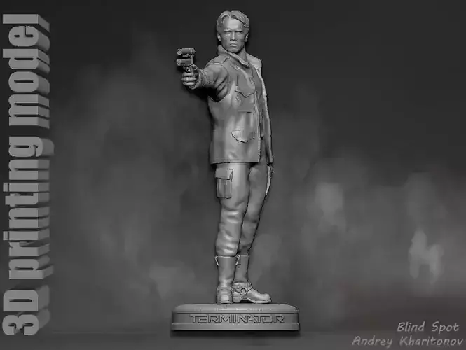 TERMINATOR 1 in 2 3D print model