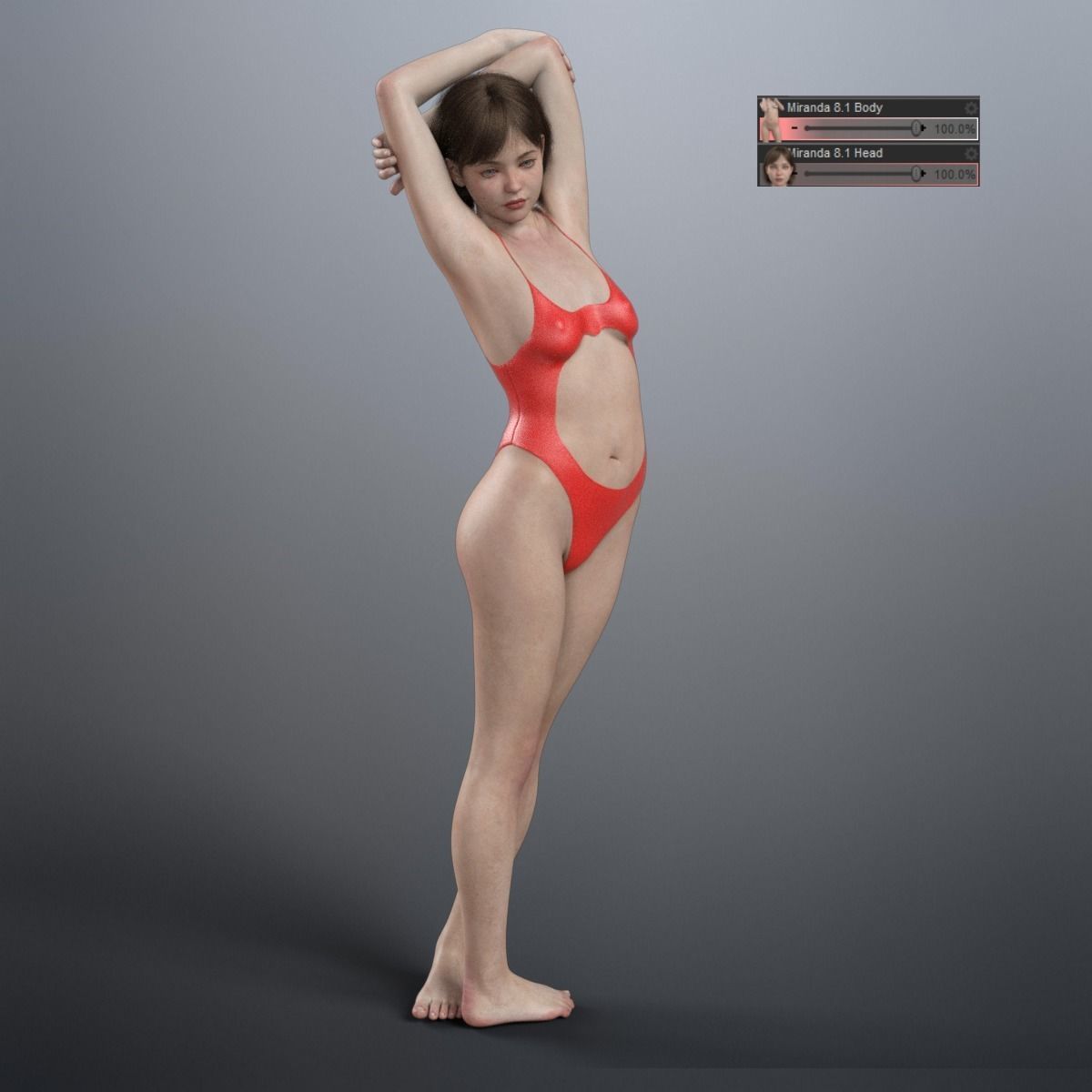 Miranda V5 High Quality Textures for G8-1 Female 3D model_3