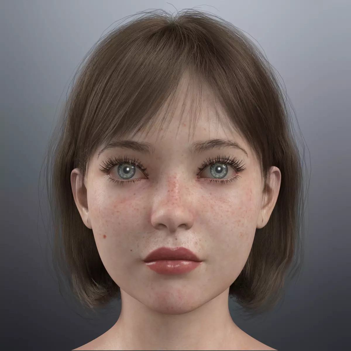 Miranda V5 High Quality Textures for G8-1 Female 3D model_0