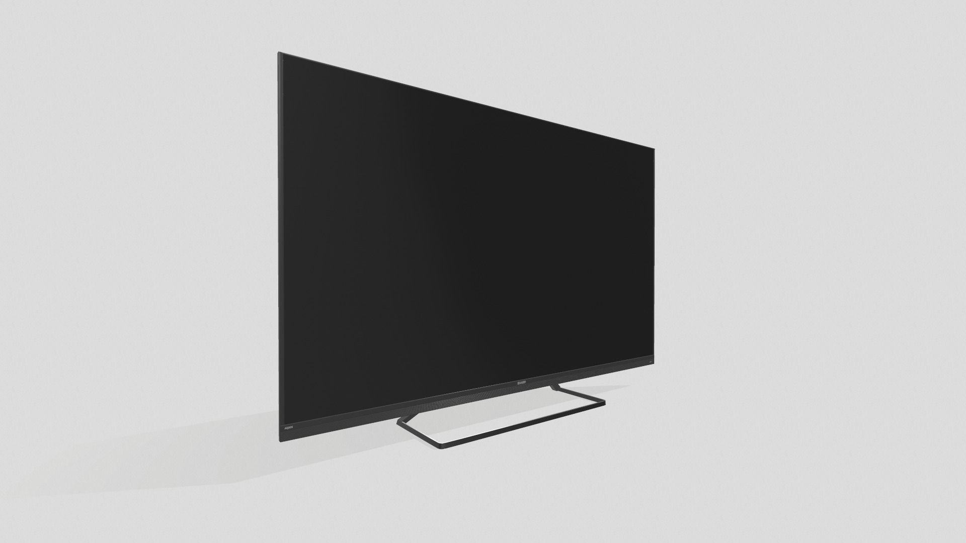 Television 3D model_4