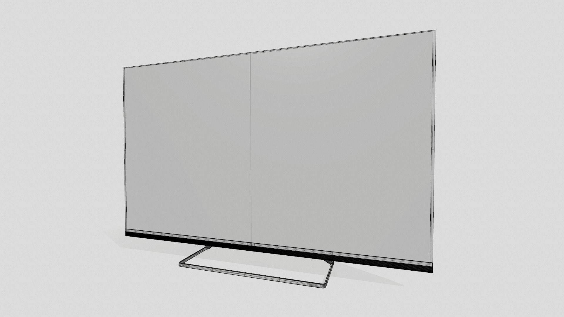 Television 3D model_10