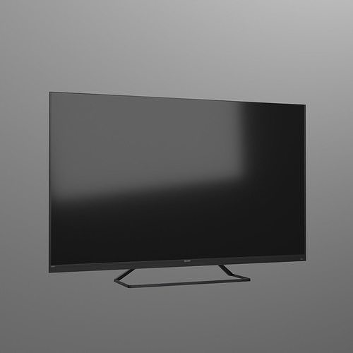 Television 3D model
