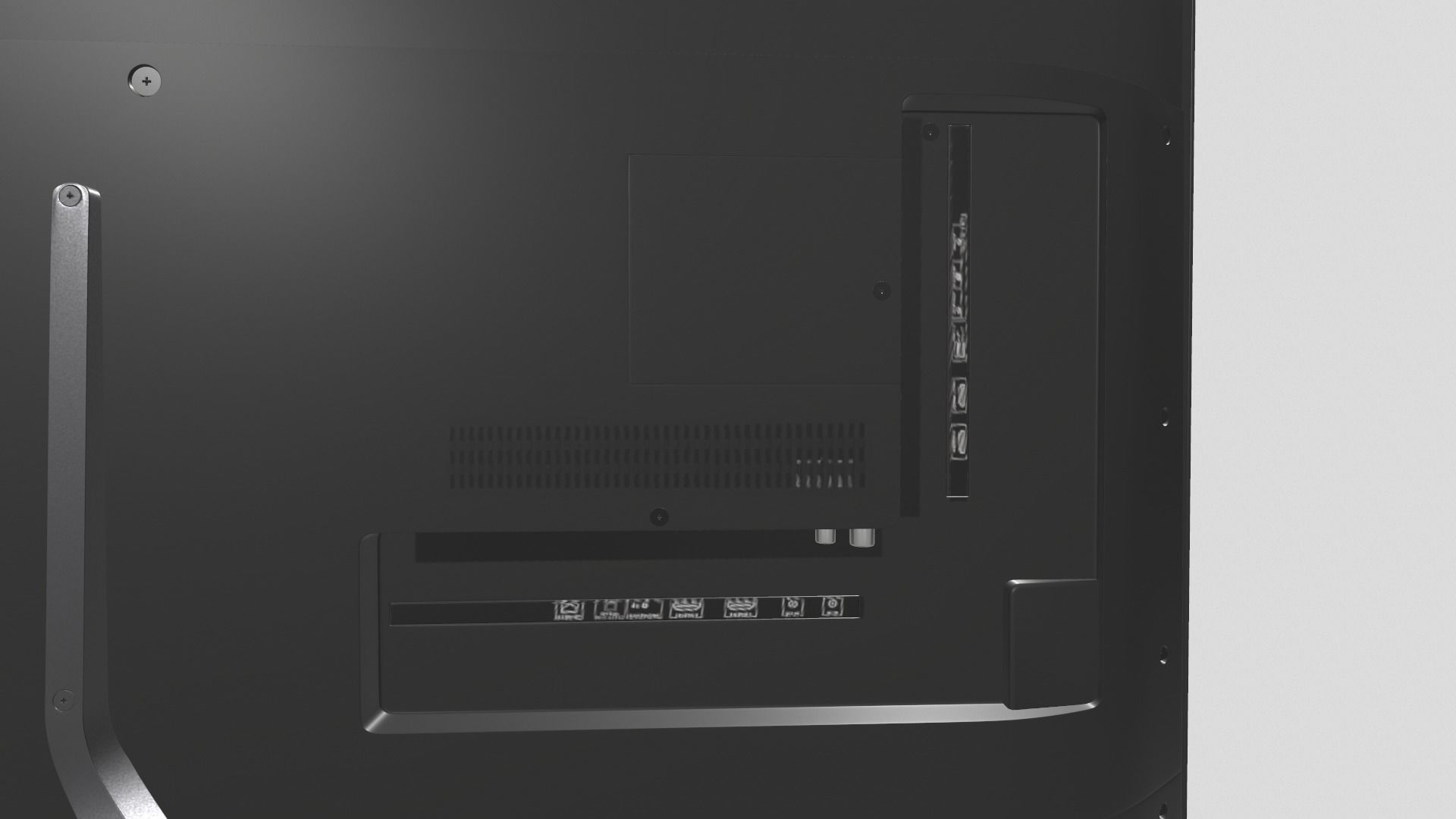 Television 3D model_6