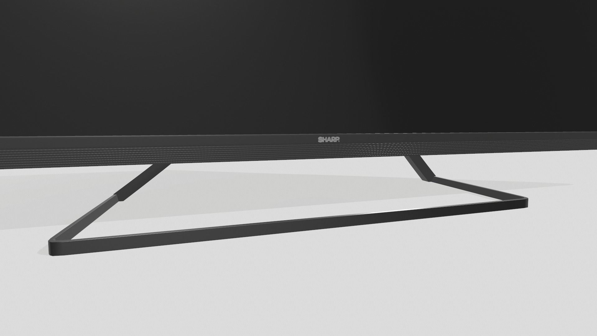 Television 3D model_7
