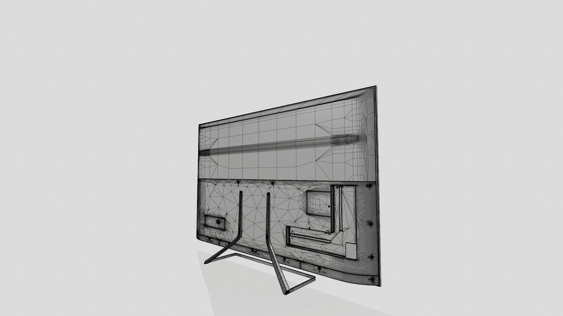 Television 3D model_11