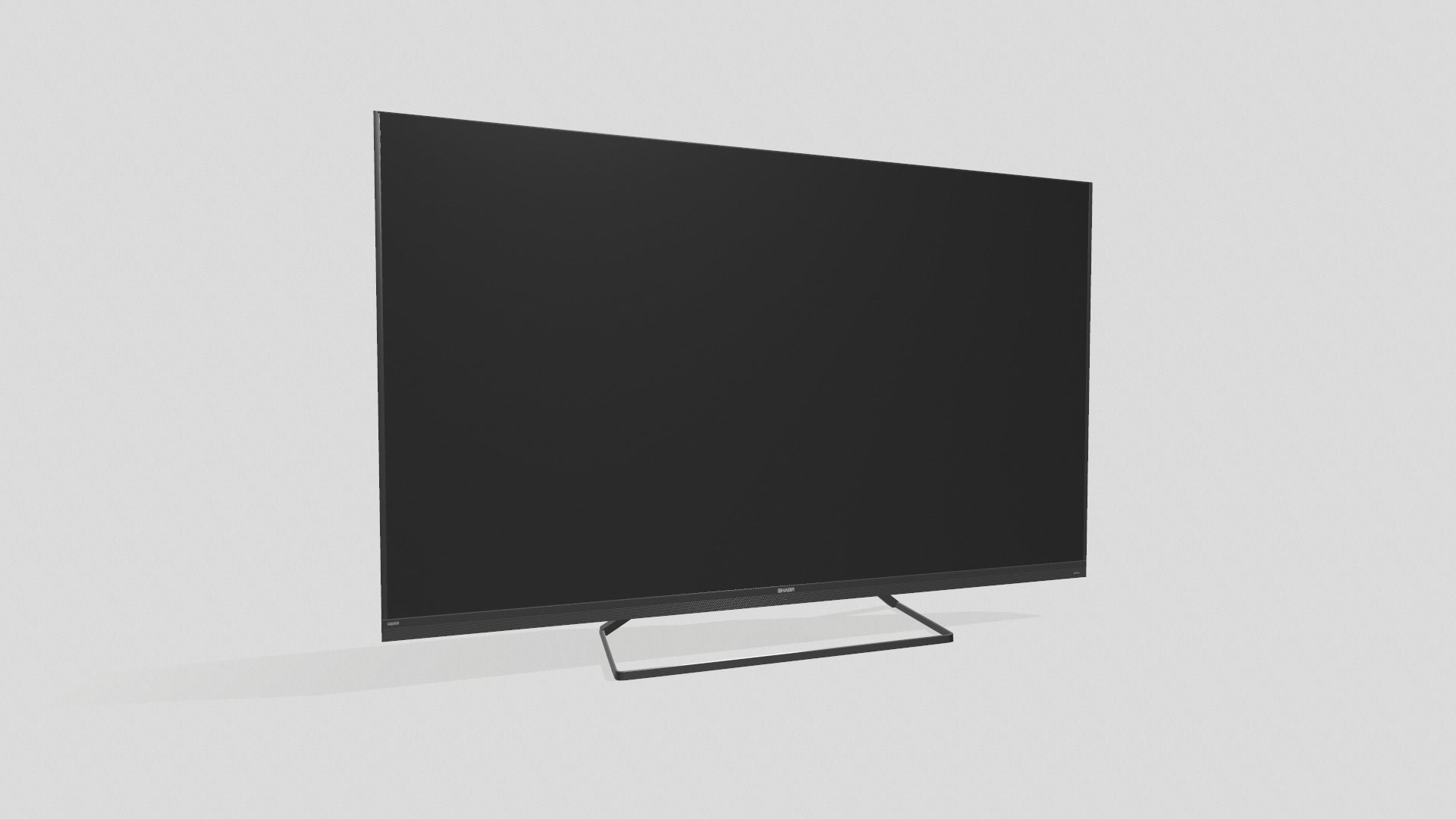 Television 3D model_2